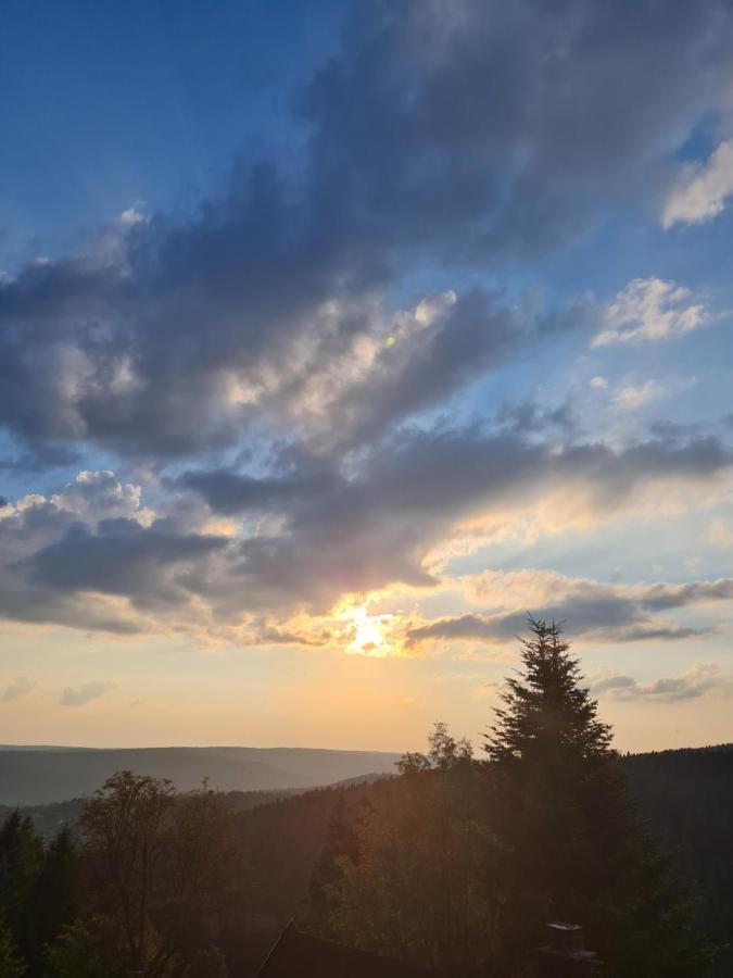 Haus Steindoebra Villa Klingenthal Bagian luar foto